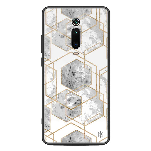 Stylish Marble Series Soft Phone Case - Premium Glass Case - Design 2 - Xiaomi Redmi K20 Pro