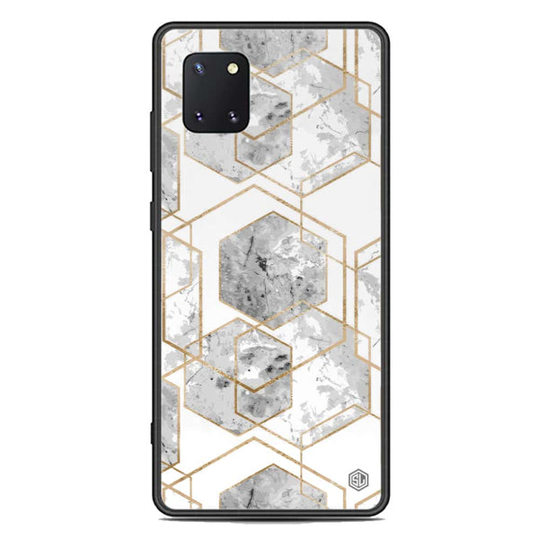 Stylish Marble Series Soft Phone Case - Premium Glass Case - Design 2 - Samsung Galaxy Note 10 Lite