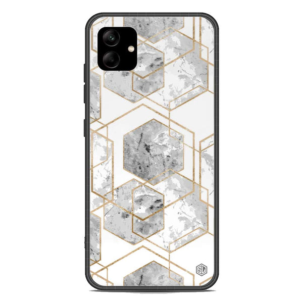 Stylish Marble Series Soft Phone Case - Premium Glass Case - Design 2 - Samsung Galaxy M13 5G