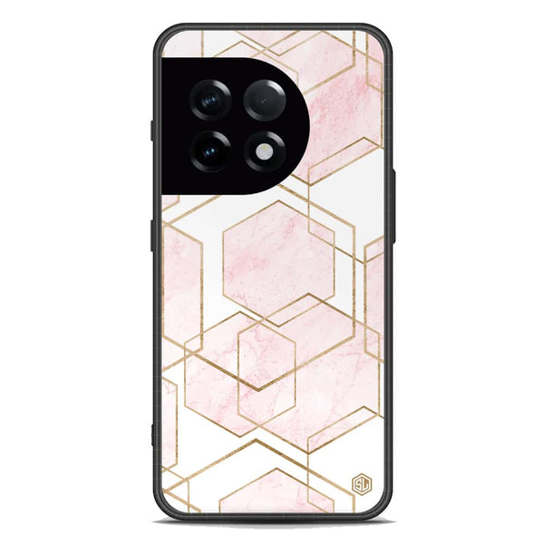 Stylish Marble Series Soft Phone Case - Premium Glass Case - Design 3 - OnePlus Ace 2