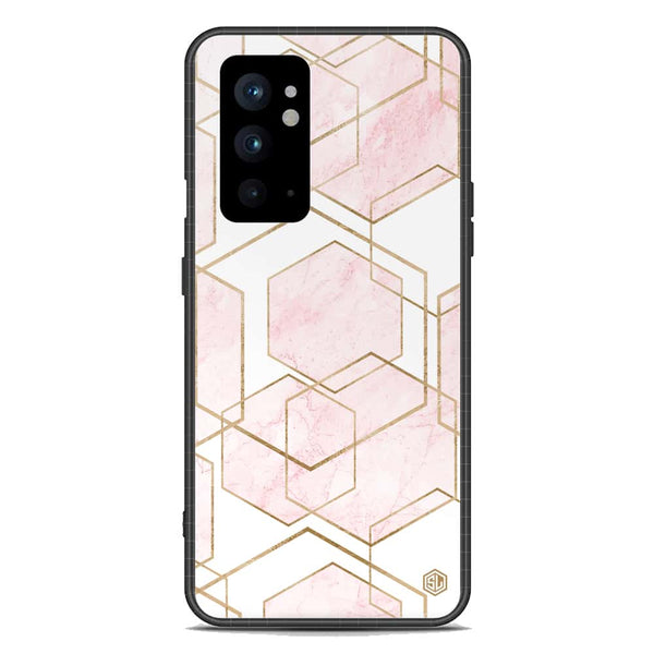 Stylish Marble Series Soft Phone Case - Premium Glass Case - Design 3 - OnePlus 9RT 5G