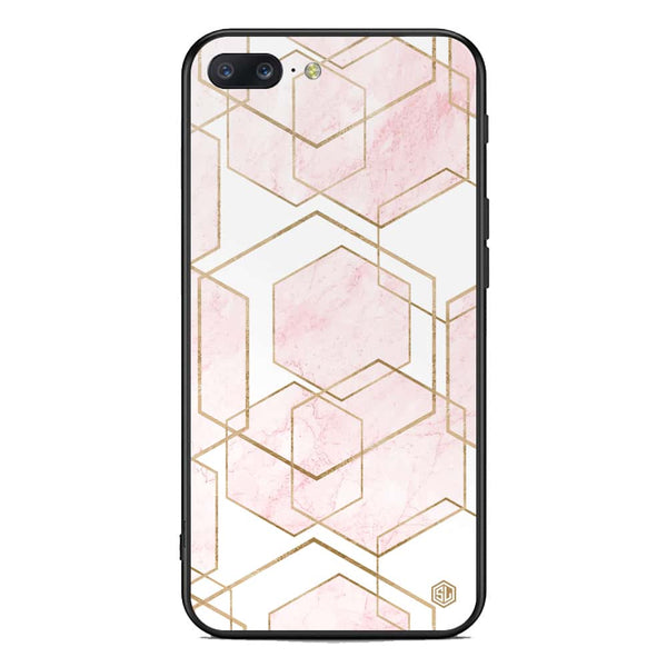 Stylish Marble Series Soft Phone Case - Premium Glass Case - Design 3 - OnePlus 5
