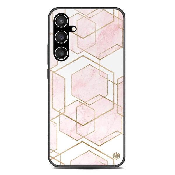 Stylish Marble Series Soft Phone Case - Premium Glass Case - Design 3 - Samsung Galaxy S23 FE