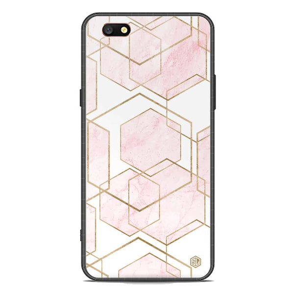 Stylish Marble Series Soft Phone Case - Premium Glass Case - Design 3 - Oppo F3