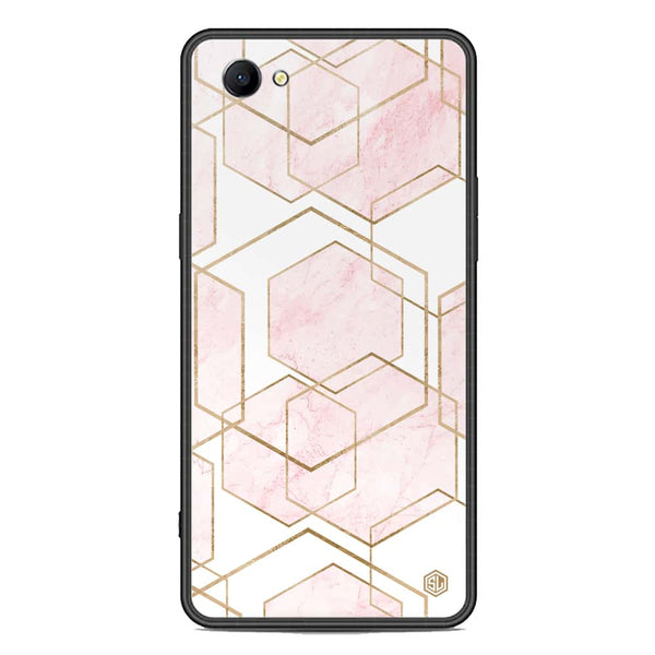 Stylish Marble Series Soft Phone Case - Premium Glass Case - Design 3 - Oppo A3