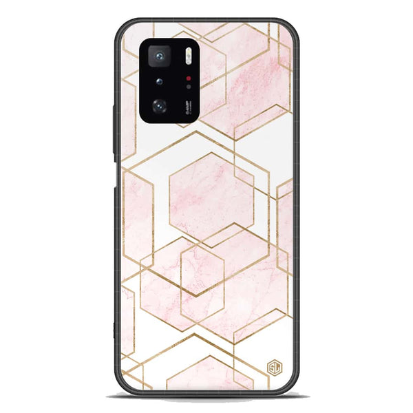 Stylish Marble Series Soft Phone Case - Premium Glass Case - Design 3 - Xiaomi Redmi Note 10 Pro 5G
