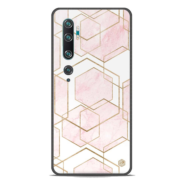 Stylish Marble Series Soft Phone Case - Premium Glass Case - Design 3 - Xiaomi Mi Note 10 Pro
