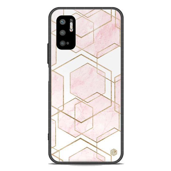 Stylish Marble Series Soft Phone Case - Premium Glass Case - Design 3 - Xiaomi Redmi Note 10 5G