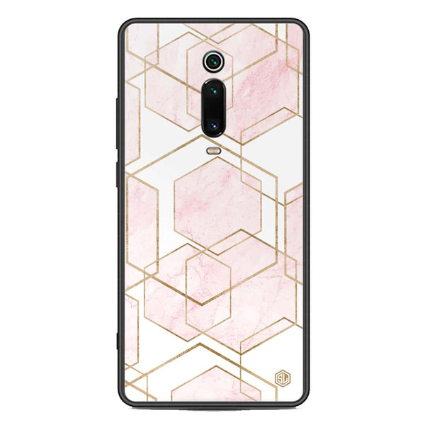 Stylish Marble Series Soft Phone Case - Premium Glass Case - Design 3 - Xiaomi Redmi K20