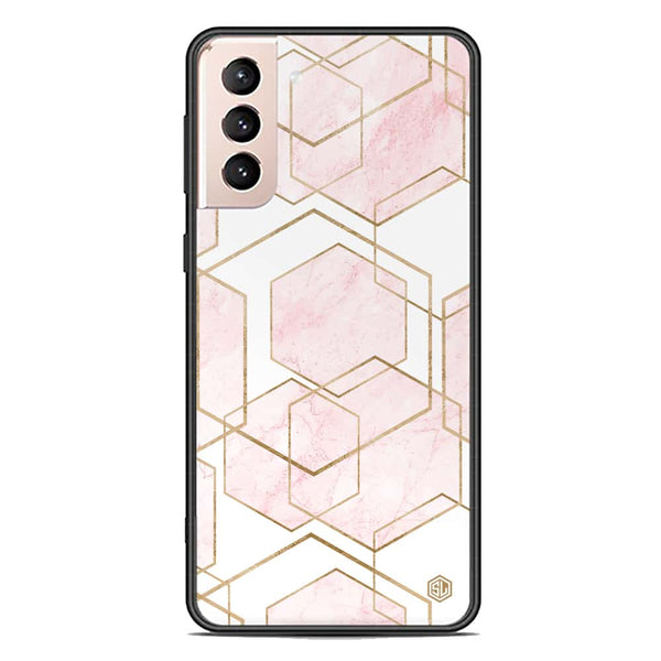 Stylish Marble Series Soft Phone Case - Premium Glass Case - Design 3 - Samsung Galaxy S22 Plus 5G