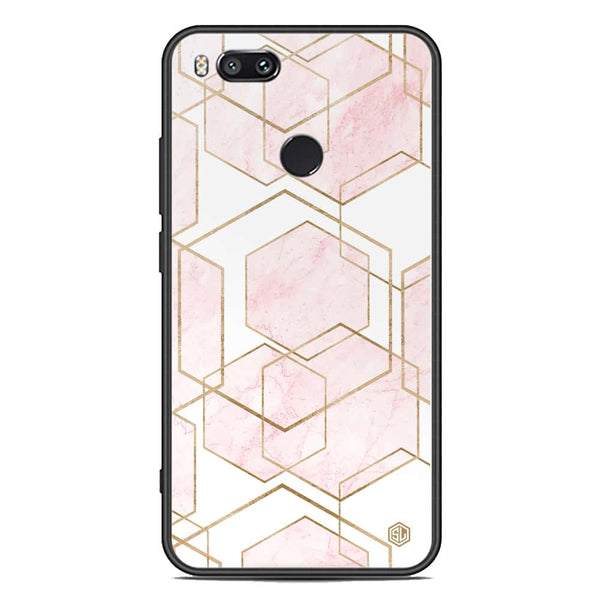 Stylish Marble Series Soft Phone Case - Premium Glass Case - Design 3 - Xiaomi Mi A1 / Mi 5X
