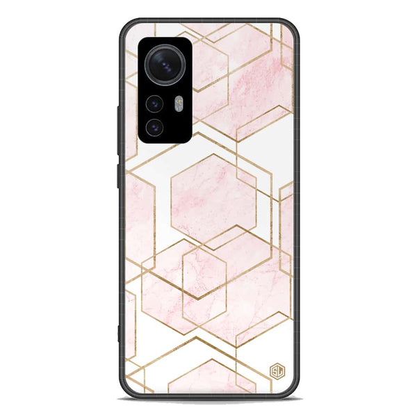 Stylish Marble Series Soft Phone Case - Premium Glass Case - Design 3 - Xiaomi 12S Pro