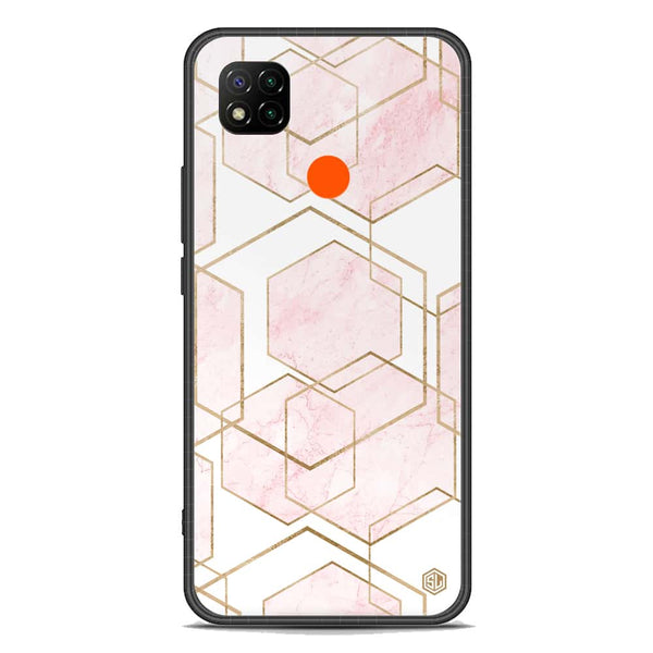 Stylish Marble Series Soft Phone Case - Premium Glass Case - Design 3 - Xiaomi Redmi 10A