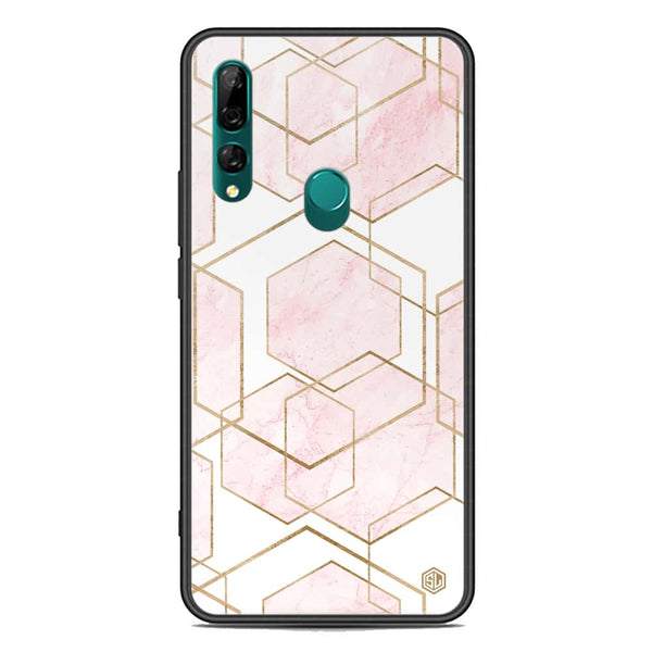 Stylish Marble Series Soft Phone Case - Premium Glass Case - Design 3 - Huawei Y9 Prime 2019