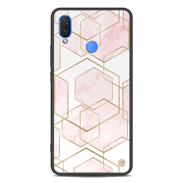 Stylish Marble Series Soft Phone Case - Premium Glass Case - Design 3 - Huawei Nova 3i / P Smart Plus