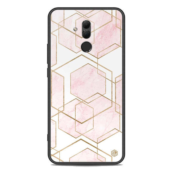 Stylish Marble Series Soft Phone Case - Premium Glass Case - Design 3 - Huawei Mate 20 Lite