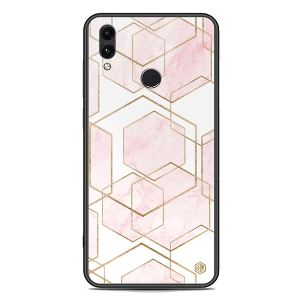 Stylish Marble Series Soft Phone Case - Premium Glass Case - Design 3 - Huawei Honor 10 Lite