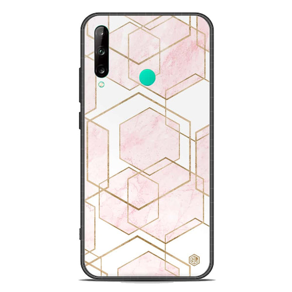 Stylish Marble Series Soft Phone Case - Premium Glass Case - Design 3 - Honor 9C