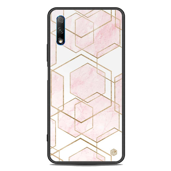 Stylish Marble Series Soft Phone Case - Premium Glass Case - Design 3 - Honor 9x