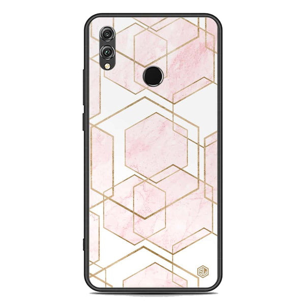Stylish Marble Series Soft Phone Case - Premium Glass Case - Design 3 - Huawei Honor 8X
