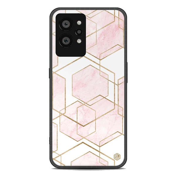 Stylish Marble Series Soft Phone Case - Premium Glass Case - Design 3 - Realme GT2 Pro