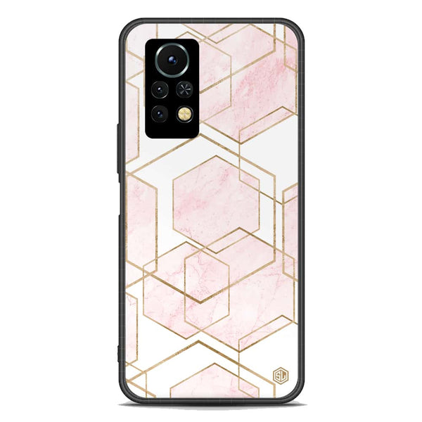 Stylish Marble Series Soft Phone Case - Premium Glass Case - Design 3 - Infinix Note 11 Pro