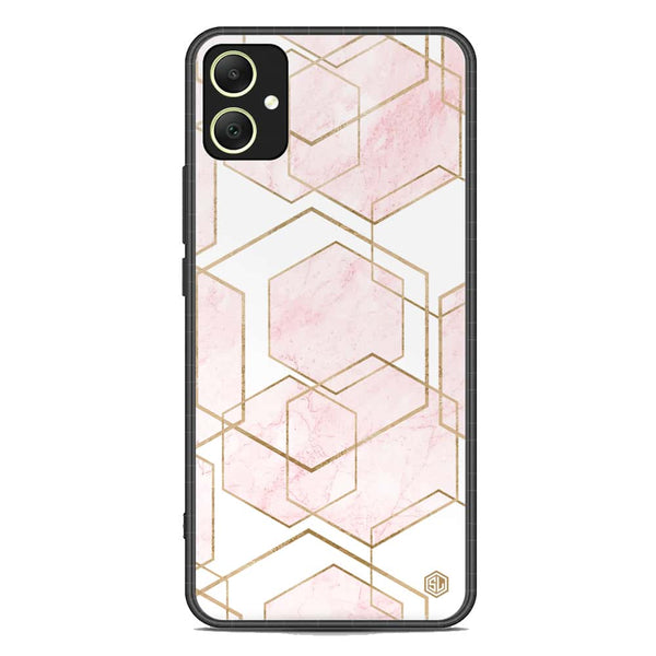 Stylish Marble Series Soft Phone Case - Premium Glass Case - Design 3 - Samsung Galaxy A05