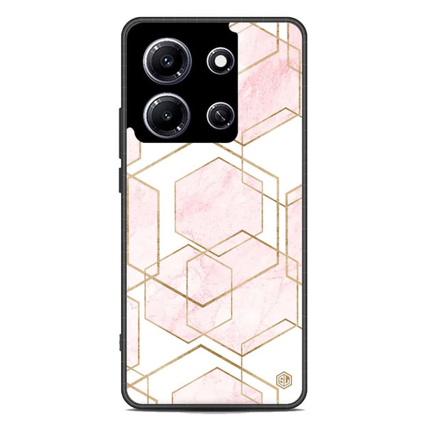 Stylish Marble Series Soft Phone Case - Metal Case - Design 3 - Infinix Note 30i