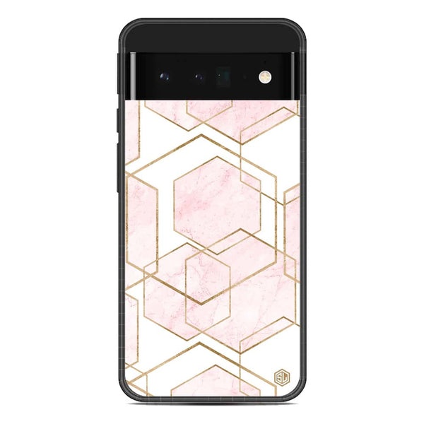 Stylish Marble Series Soft Phone Case - Metal Case - Design 3 - Google Pixel 6 Pro