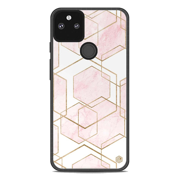 Stylish Marble Series Soft Phone Case - Metal Case - Design 3 - Google Pixel 5a 5G