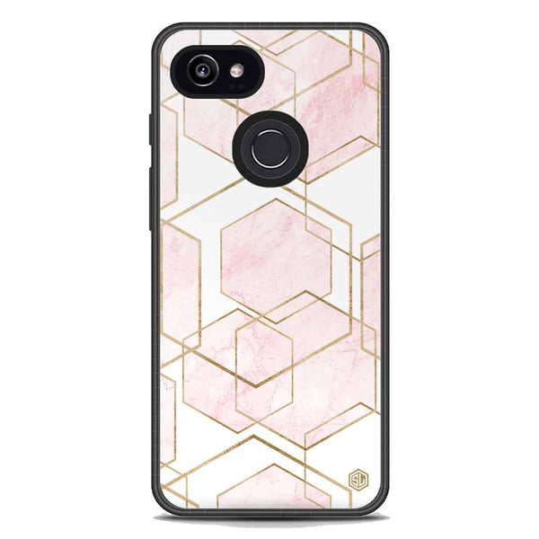 Stylish Marble Series Soft Phone Case - Metal Case - Design 3 - Google Pixel 3