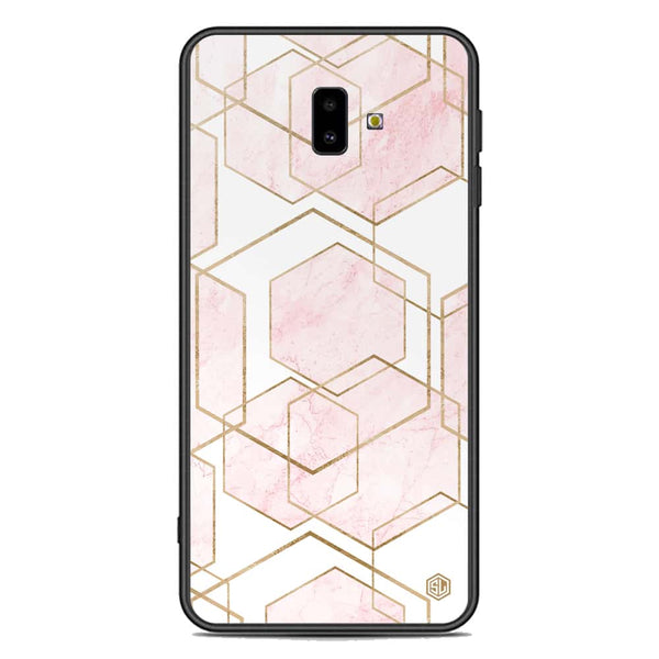 Stylish Marble Series Soft Phone Case - Premium Glass Case - Design 3 - Samsung Galaxy J6 Plus 2018