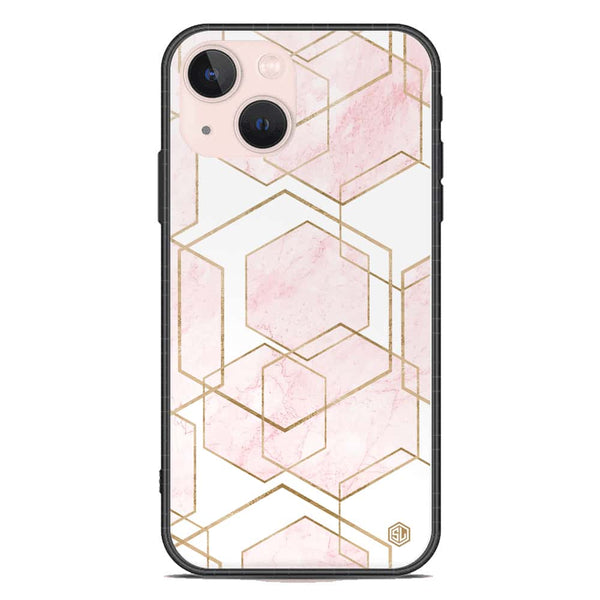 Stylish Marble Series Soft Phone Case - Premium Glass Case - Design 3 - iPhone 14