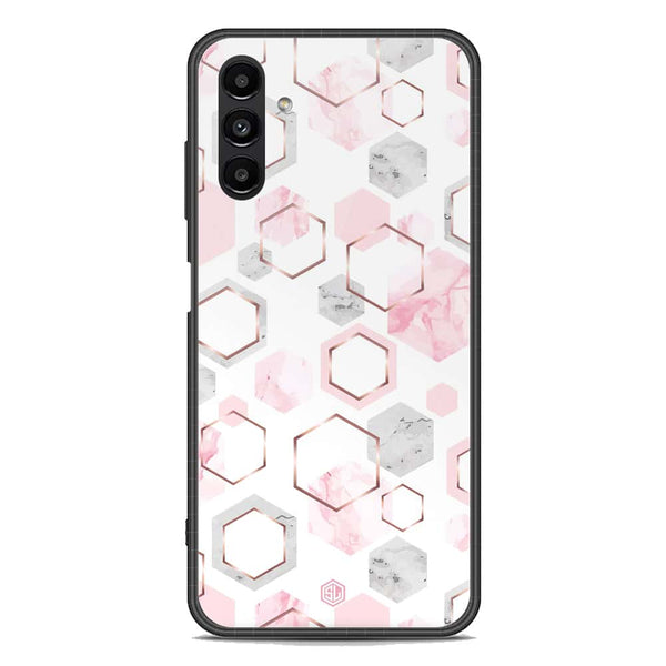 Stylish Marble Series Soft Phone Case - Premium Glass Case - Design 4 - Samsung Galaxy A13 5G