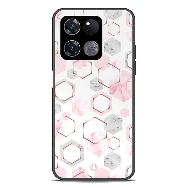 Stylish Marble Series Soft Phone Case - Premium Glass Case - Design 4 - OnePlus Ace Racing