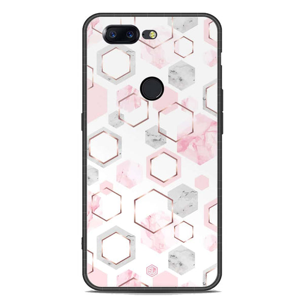 Stylish Marble Series Soft Phone Case - Premium Glass Case - Design 4 - OnePlus 5T