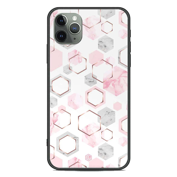 Stylish Marble Series Soft Phone Case - Premium Glass Case - Design 4 - iPhone 11 Pro Max
