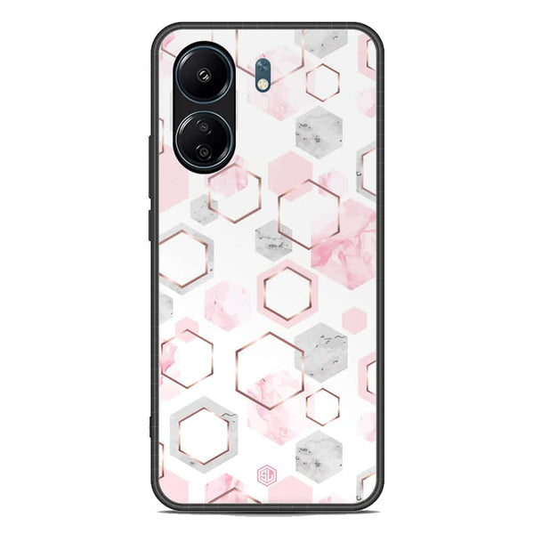 Stylish Marble Series Soft Phone Case - Premium Glass Case - Design 4 - Xiaomi 13C