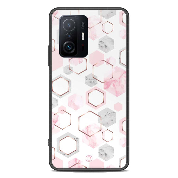 Stylish Marble Series Soft Phone Case - Premium Glass Case - Design 4 - Xiaomi 11T Pro