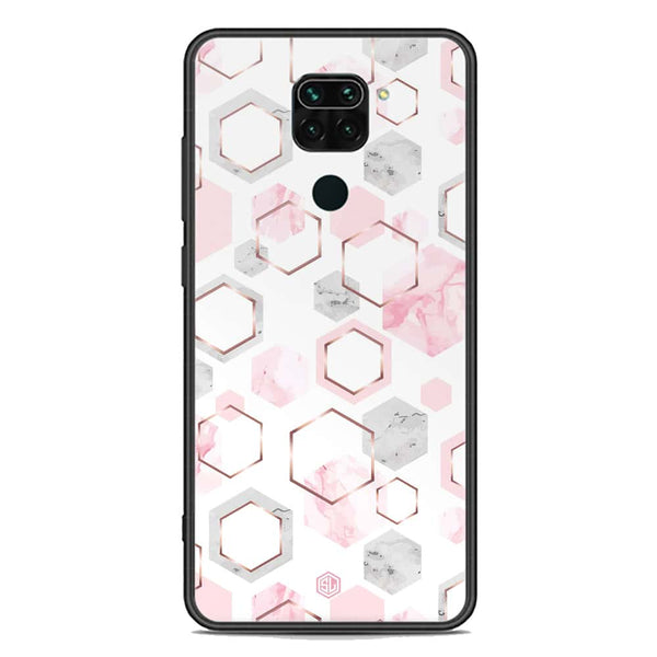 Stylish Marble Series Soft Phone Case - Premium Glass Case - Design 4 - Xiaomi Redmi 10X 4G