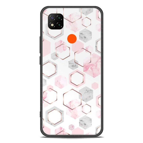 Stylish Marble Series Soft Phone Case - Premium Glass Case - Design 4 - Xiaomi Redmi 10A