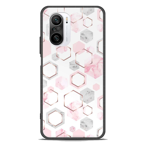 Stylish Marble Series Soft Phone Case - Premium Glass Case - Design 4 - Xiaomi Mi 11i