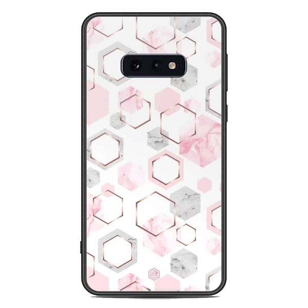 Stylish Marble Series Soft Phone Case - Premium Glass Case - Design 4 - Samsung Galaxy S10e