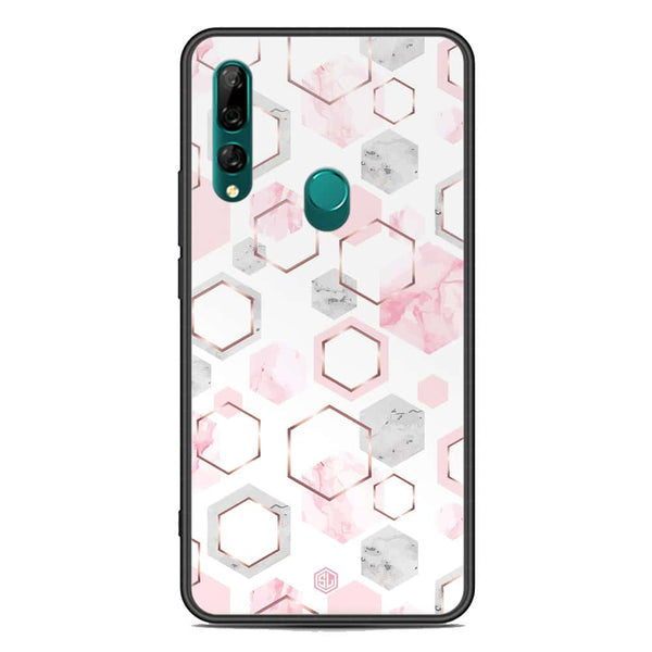 Stylish Marble Series Soft Phone Case - Premium Glass Case - Design 4 - Huawei Y9 Prime 2019