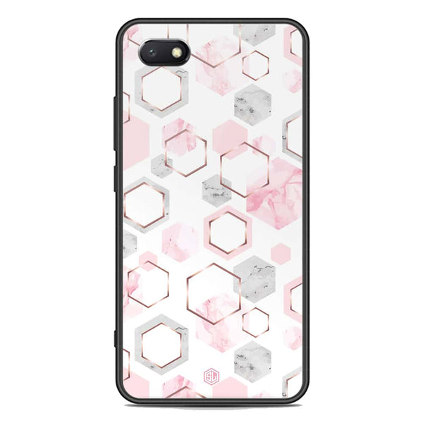 Stylish Marble Series Soft Phone Case - Premium Glass Case - Design 4 - Huawei Y5 Prime 2018