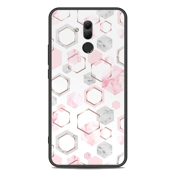 Stylish Marble Series Soft Phone Case - Premium Glass Case - Design 4 - Huawei Mate 20 Lite