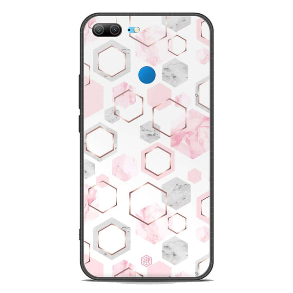 Stylish Marble Series Soft Phone Case - Premium Glass Case - Design 4 - Huawei Honor 9 Lite