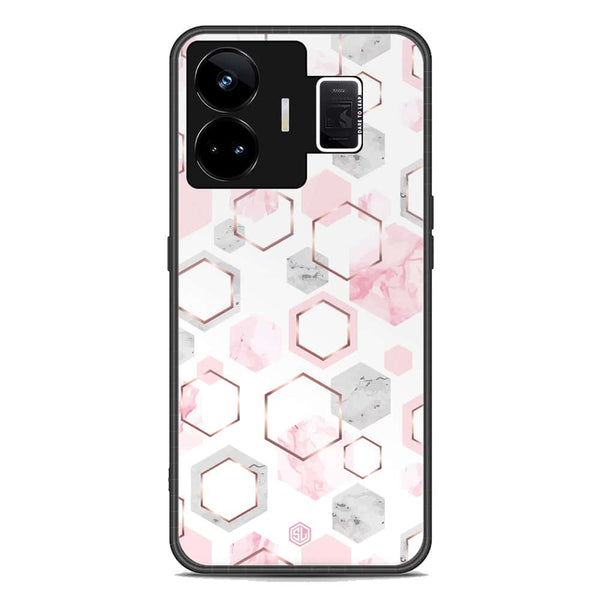 Stylish Marble Series Soft Phone Case - Premium Glass Case - Design 4 - Realme GT Neo 5