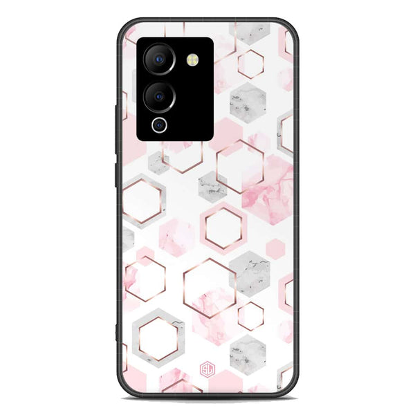 Stylish Marble Series Soft Phone Case - Premium Glass Case - Design 4 - Infinix Note 12 G96