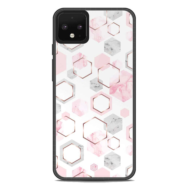 Stylish Marble Series Soft Phone Case - Metal Case - Design 4 - Google Pixel 4 XL